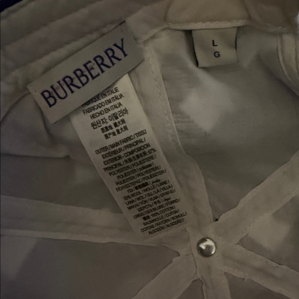 Burberry check-plaid cotton baseball cap - Picture 5 of 6